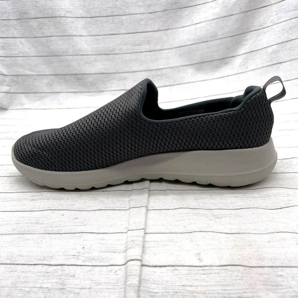 Skechers Goga Max Gray Equalizer Persistent Slip On Walking Shoes 54600 Size 8.5 main image 9